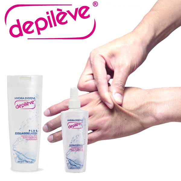 LOCIÓN ANTISÉPTICA Y EMULSIÓN HIDRATANTE CON COLAGENO Y ELASTINA